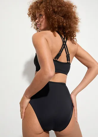 Bikini brassière (ens. 2 pces), Couleur: noir