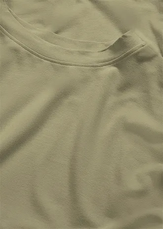 T-shirt van zachte viscose • olijfgroen • bonprix online shop