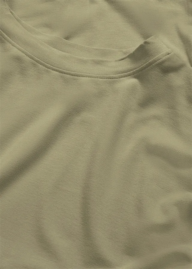 T-shirt van zachte viscose • olijfgroen • product-page.page-title-suffix