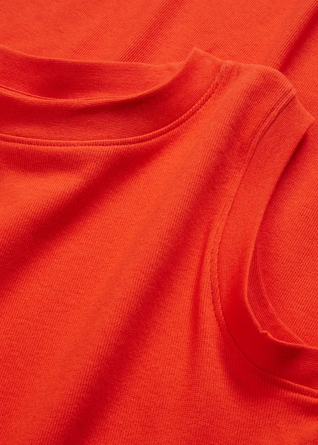 Robe en jersey coton extensible • orange sanguine • product-page.page-title-suffix