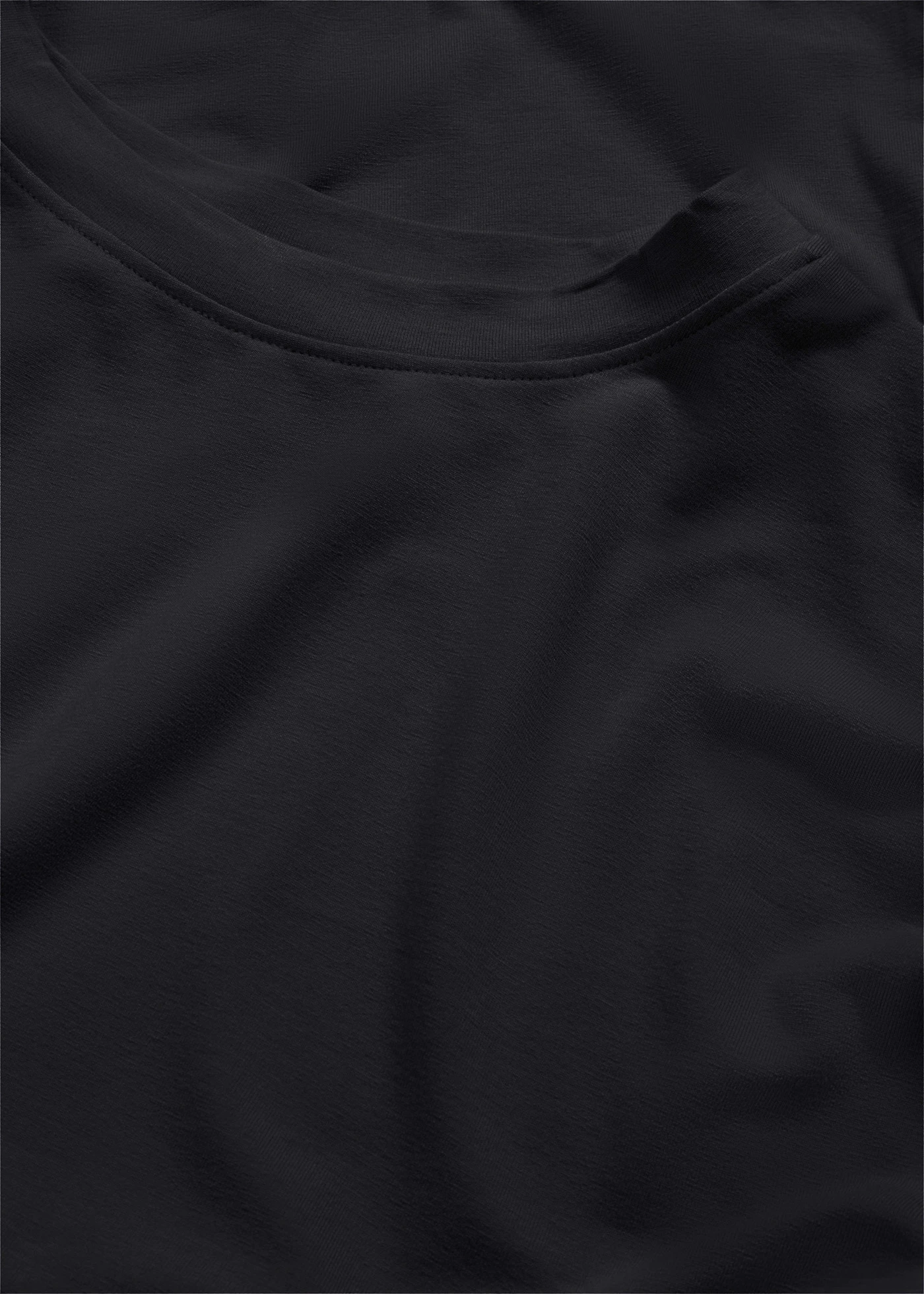 T-shirt van zachte viscose • zwart • bonprix online shop