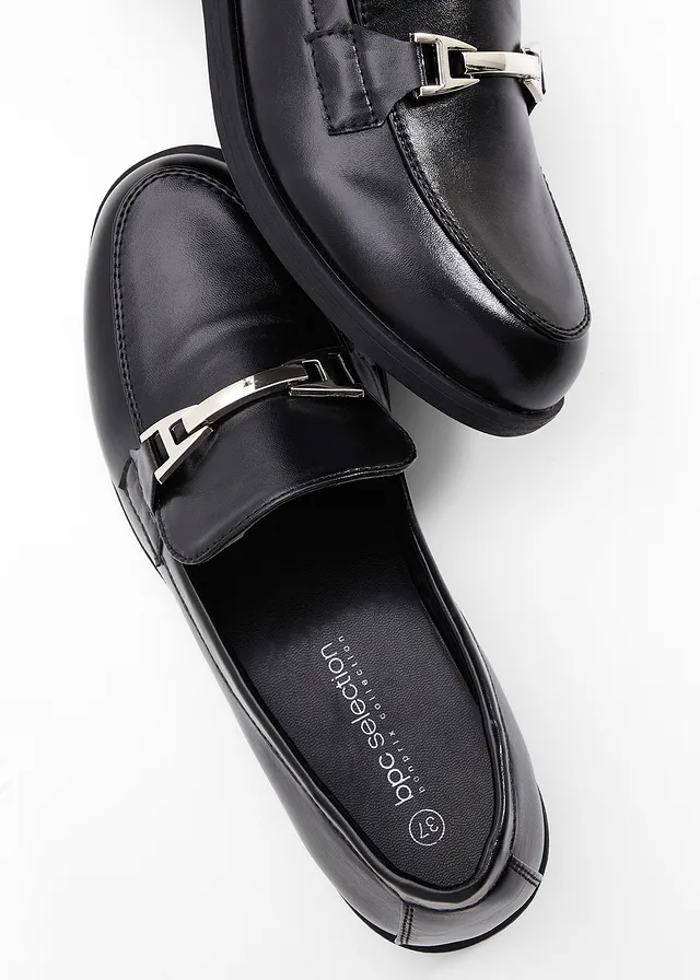 Loafers met gesp • zwart • product-page.page-title-suffix