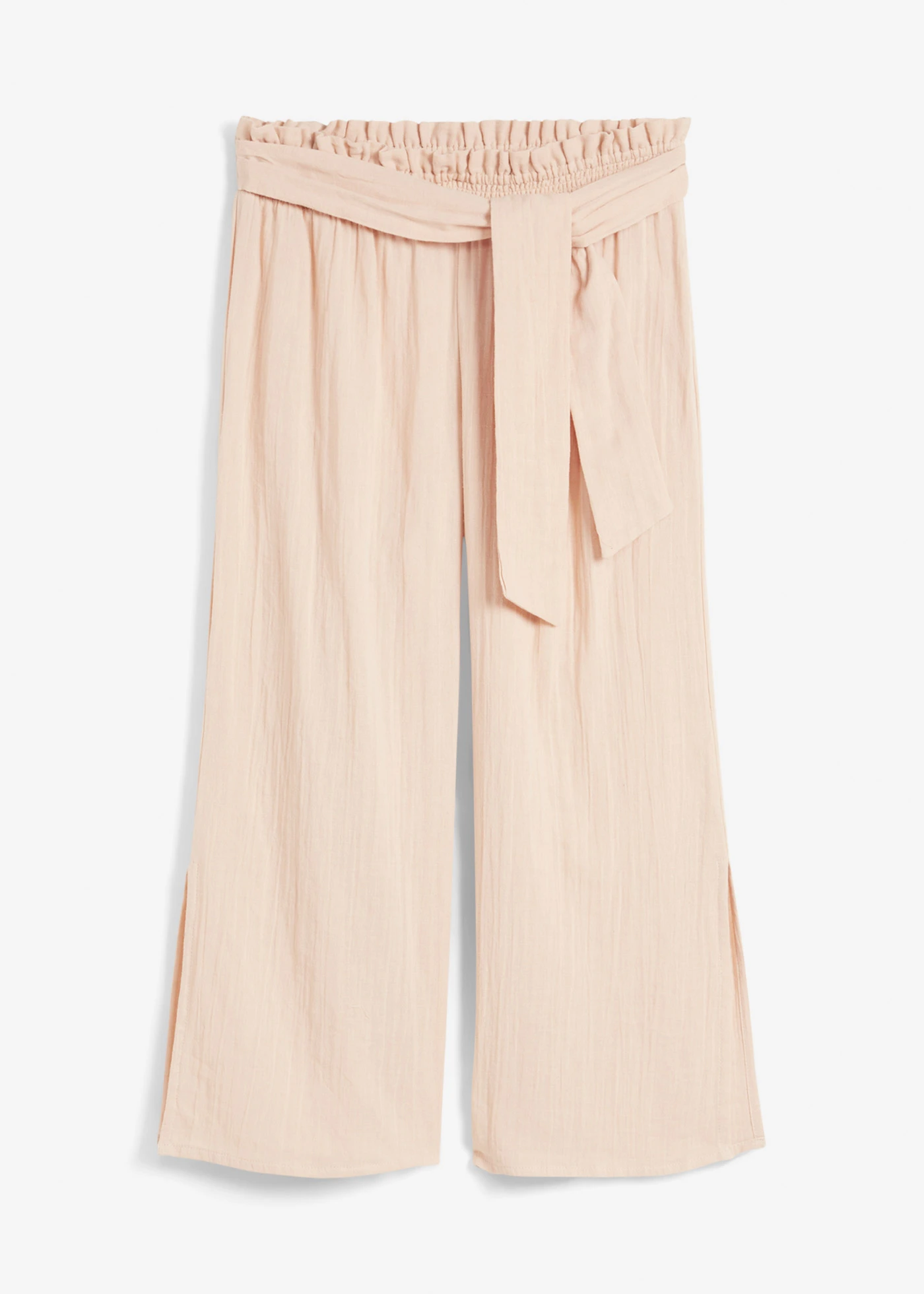 3/4 plážové kalhoty z mušelínu • křídově béžová • bonprix obchod