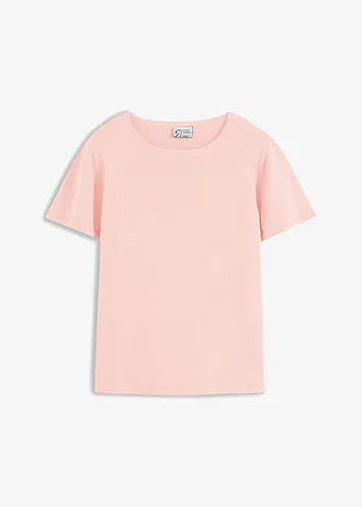 Fijn gebreid shirt van katoen • zoet roze • bonprix online shop