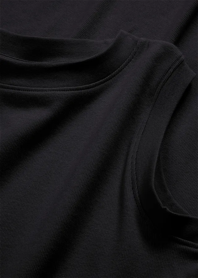 Robe en jersey coton extensible • noir • product-page.page-title-suffix
