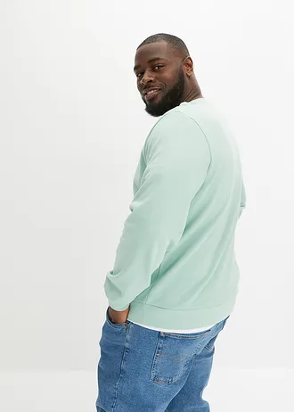 Sweat regular, Couleur: vert pastel