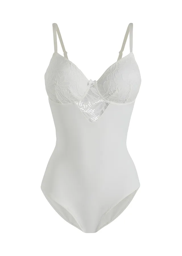 Sťahovacie body, medium • biela vlna • obchod bonprix