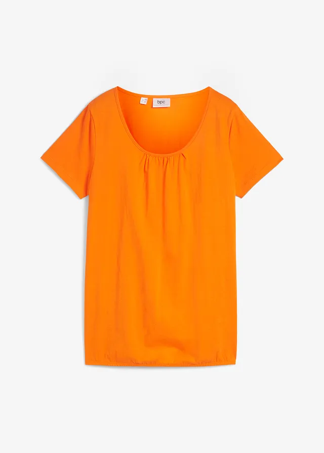 Katoenen shirt, korte mouw