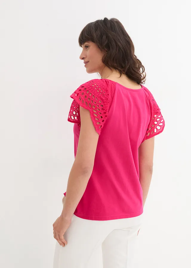 T-shirt en jersey coton • fuchsia • product-page.page-title-suffix