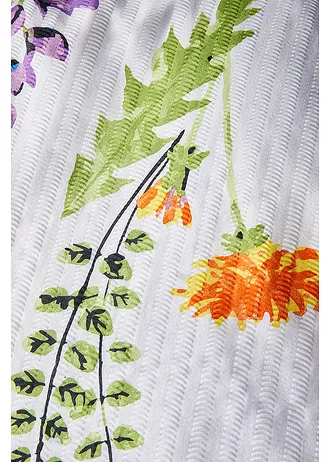 Parure de lit en seersucker • blanc/multicolore • Boutique bonprix