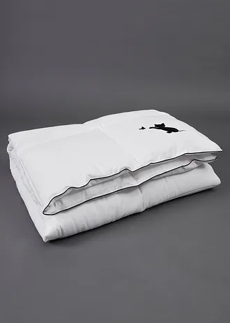 Dekbed met donzen touch, middel • wit • bonprix online shop