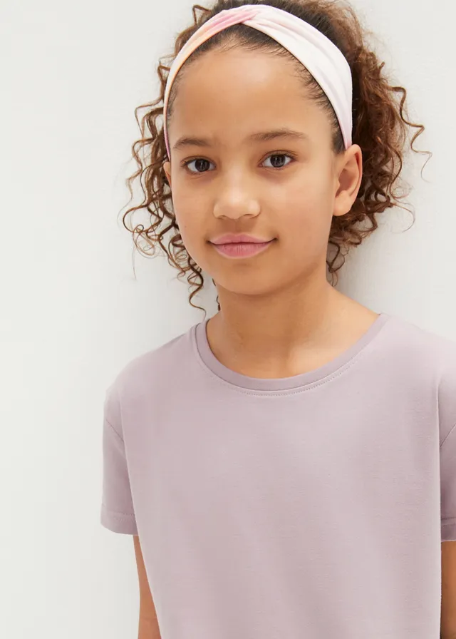 Meisjes T-shirt (set van 3) van biologisch katoen • bruin+zwart • product-page.page-title-suffix
