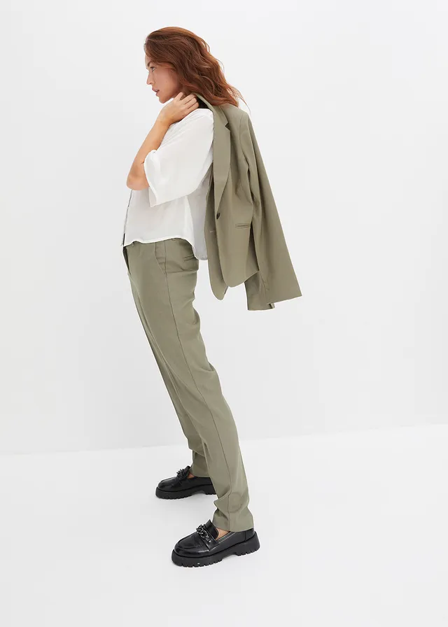 Pantalon • olijfgroen • product-page.page-title-suffix