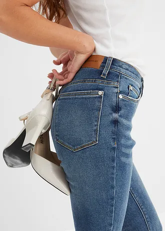 Jean skinny taille haute • bleu stone • Boutique bonprix