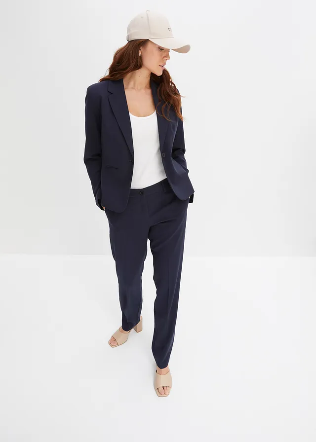 Blazer met paspelzakken • donkerblauw • product-page.page-title-suffix