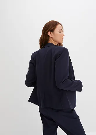 Blazer à poches passepoilées • bleu foncé • Boutique bonprix