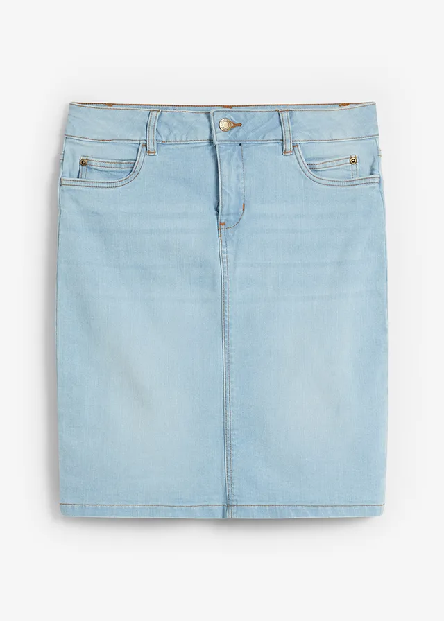 Jupe en jean extensible