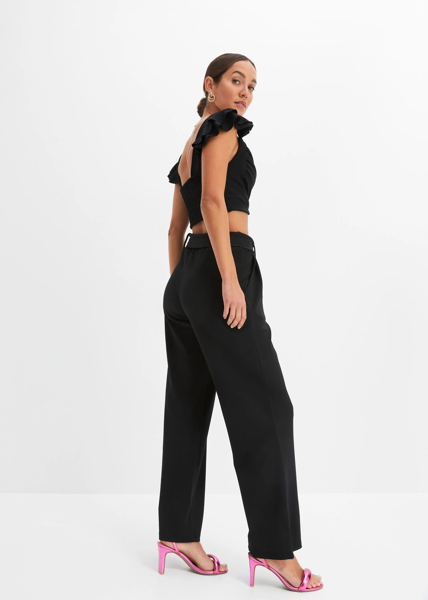 Triko a kalhoty (2dílná souprava) • černá • bonprix obchod