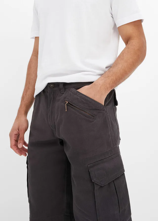 Cargo bermudy Loose Fit • břidlicově šedá • bonprix obchod