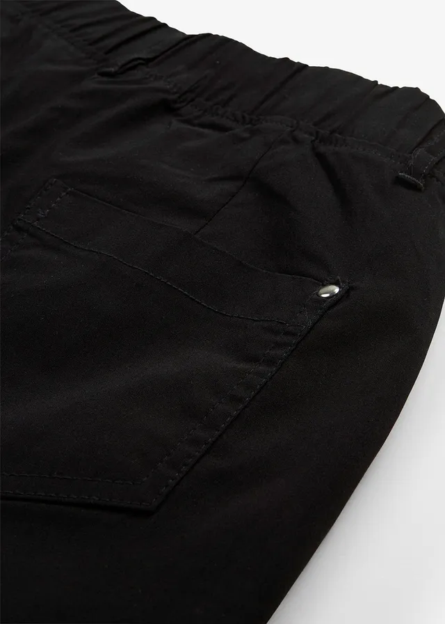 Corsaire extensible à taille élastiquée • noir • product-page.page-title-suffix