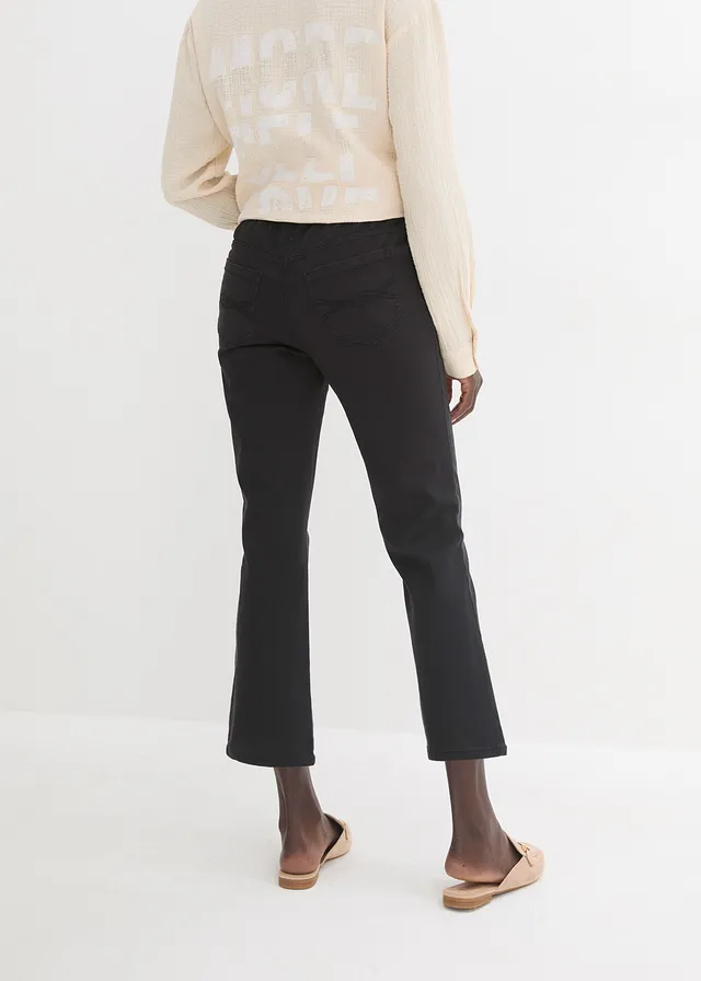 Pantalon 7/8 à taille élastiquée • noir • product-page.page-title-suffix