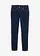 Slim fit jeans mid waist, super stretch, Kleur: donkerblauw denim