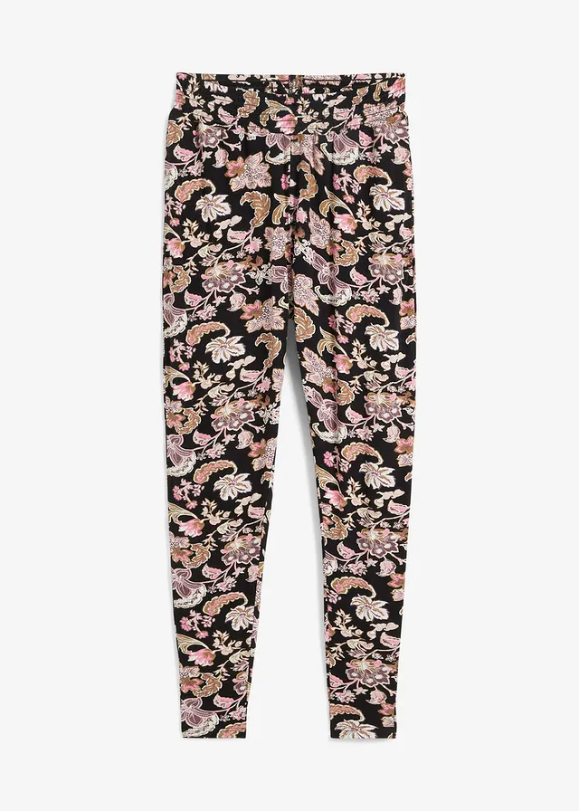 Pantaloni talie înaltă cu bată elastică