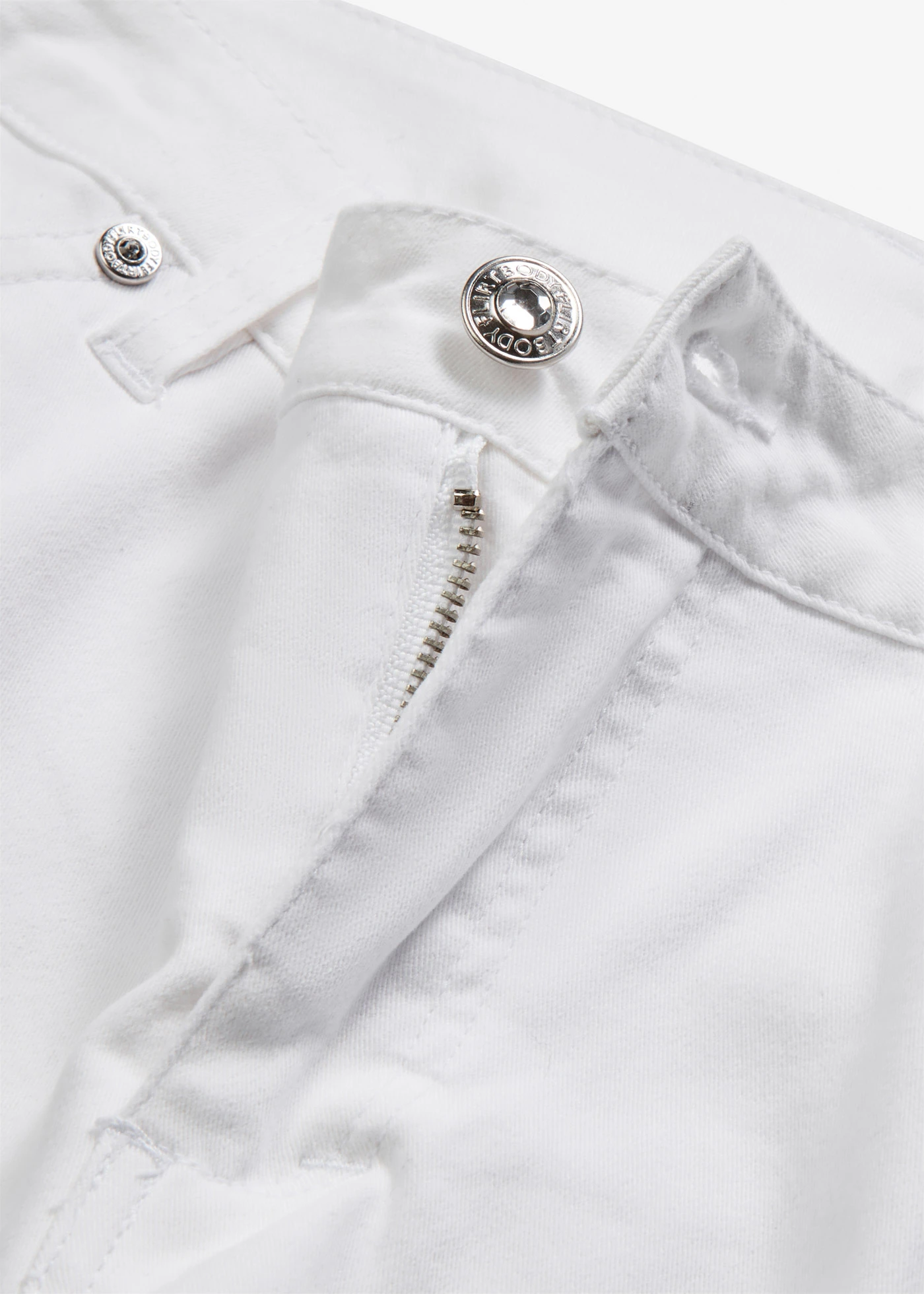 Strečové džíny • bílá • bonprix obchod