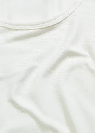 Bluză din amestec moale cu viscoză • ecru • magazin bonprix