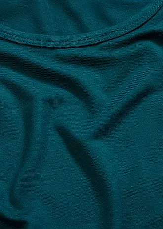 Bluză din amestec moale cu viscoză • verde închis • magazin bonprix