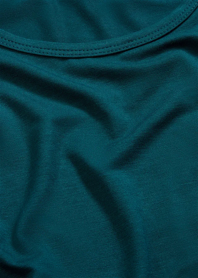 T-shirt doux en viscose extensible • vert profond • product-page.page-title-suffix