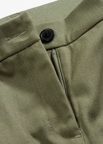 Pantalon de tailleur à pinces • olive • Boutique bonprix