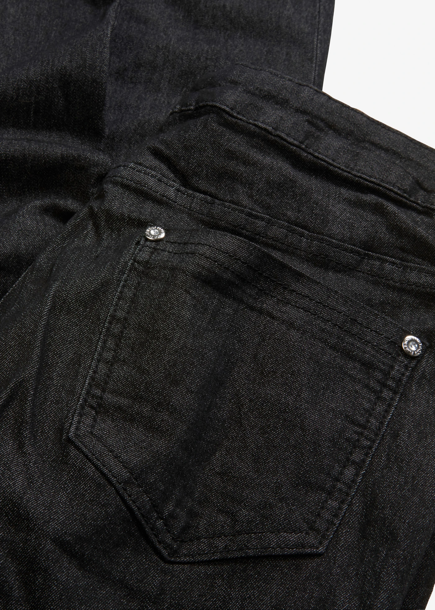 Dżinsy skinny ze średnim stanem, z super stretchem • czarny denim • sklep bonprix