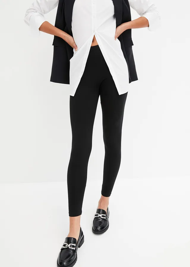 Lot de 2 leggings 7/8, Couleur: noir