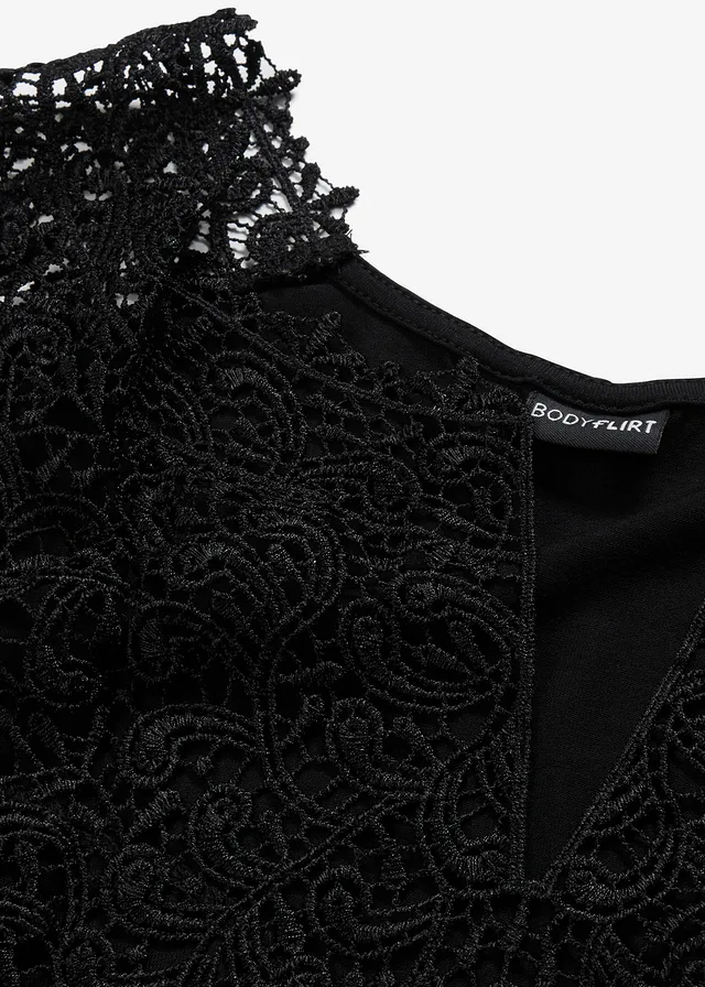 Top fluide en viscose extensible • noir • product-page.page-title-suffix