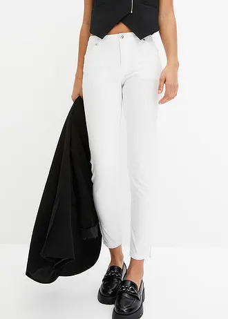 Strečové džíny • bílá • bonprix obchod