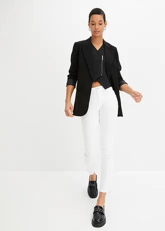 Skinny jeans, Kleur: wit