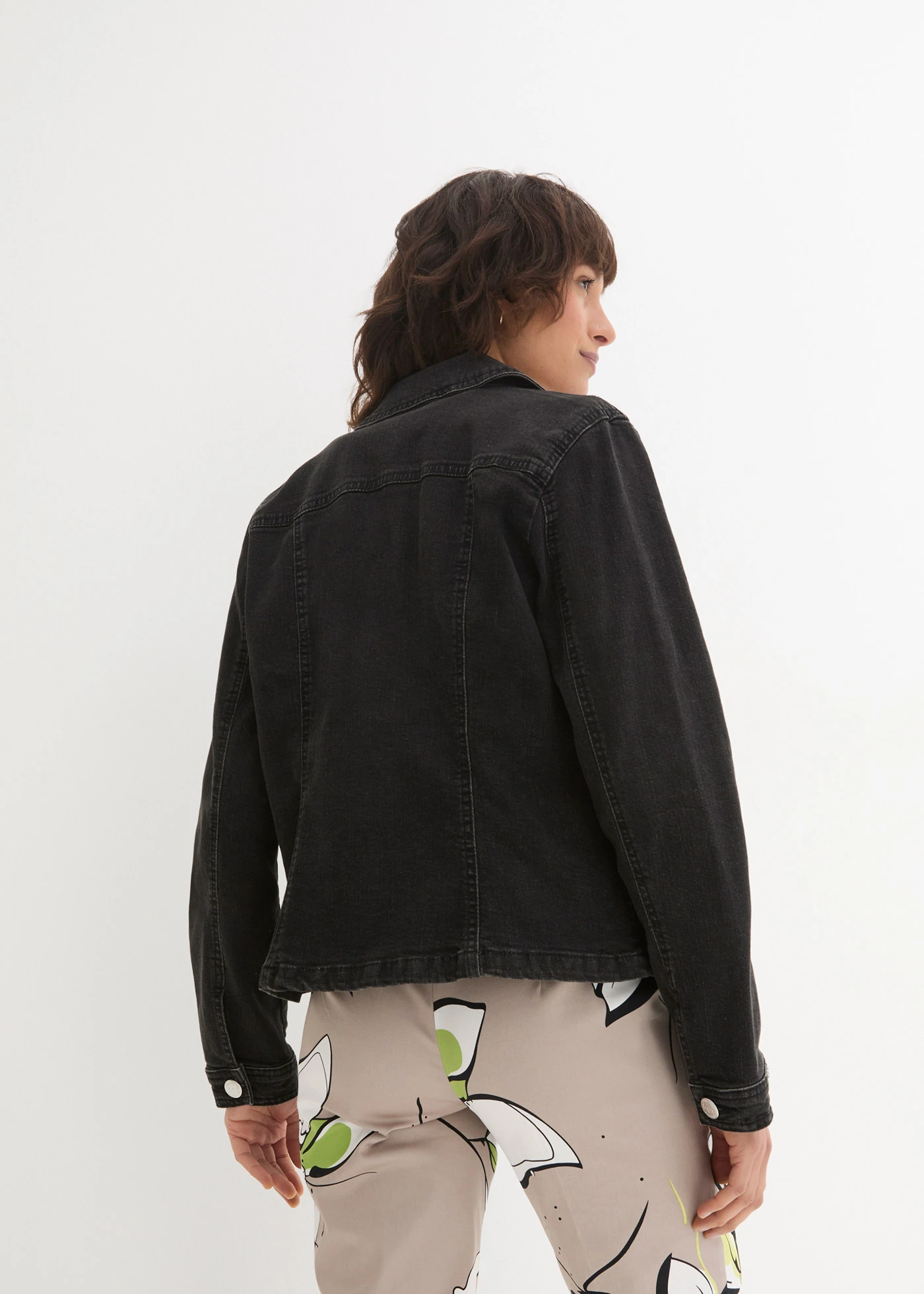 Džínová bunda • černá stone • bonprix obchod