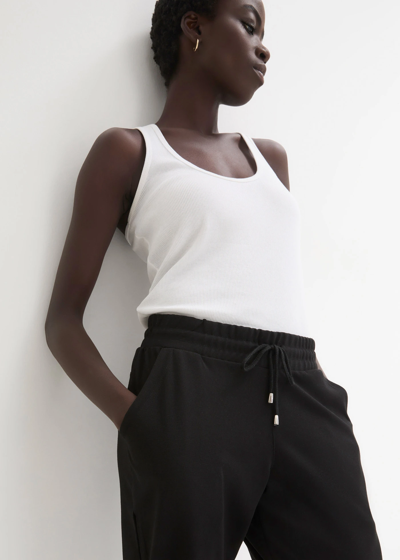 Instapbroek van comfortabel Punto di Roma • zwart • product-page.page-title-suffix