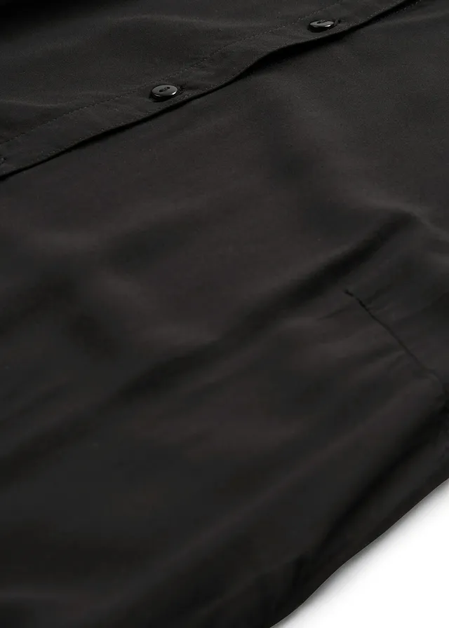 Lange blouse van viscose • zwart • product-page.page-title-suffix
