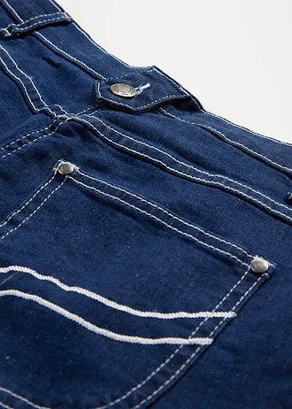 Capri džíny, Mid Waist • modrá stone • bonprix obchod