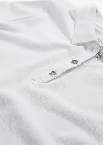 Bluză polo • alb • magazin bonprix