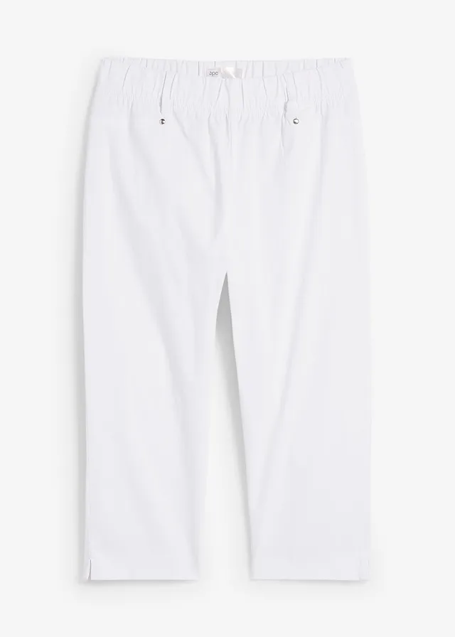 Stretch capri met elastische band