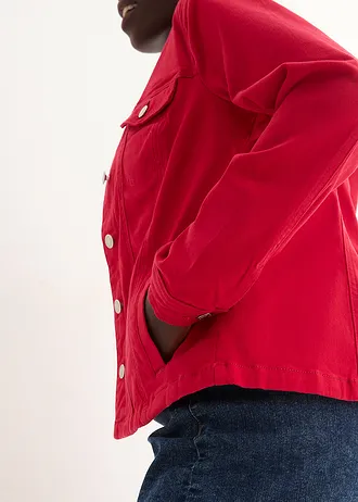 Twill jas • rood • bonprix online shop