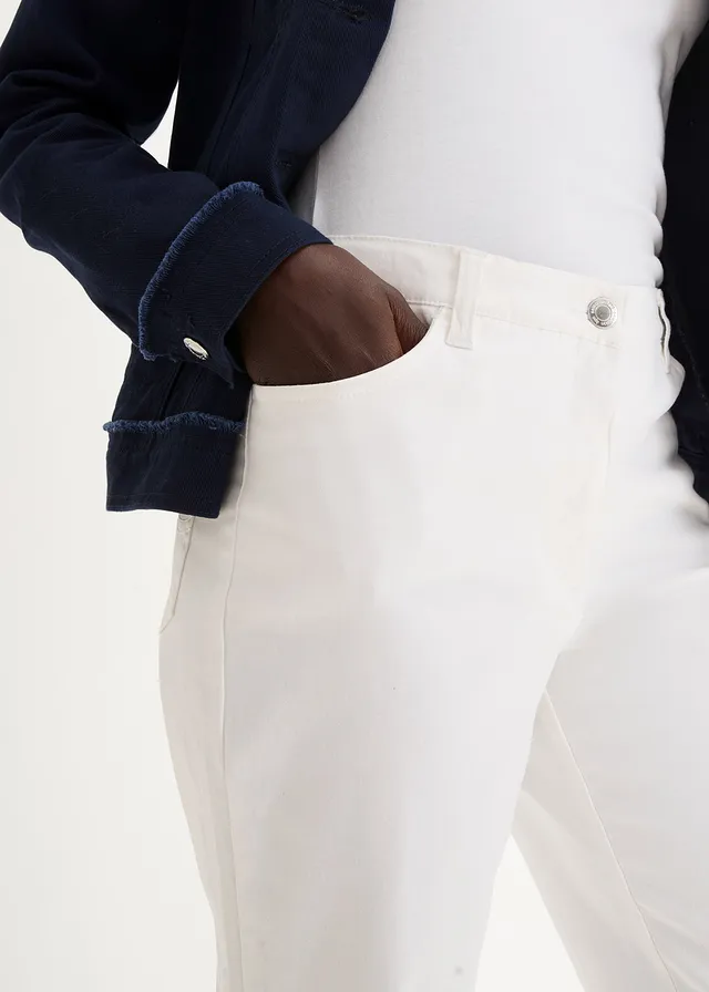 Stretch broek • wit • product-page.page-title-suffix
