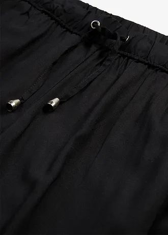 Broek van viscose, Kleur: zwart