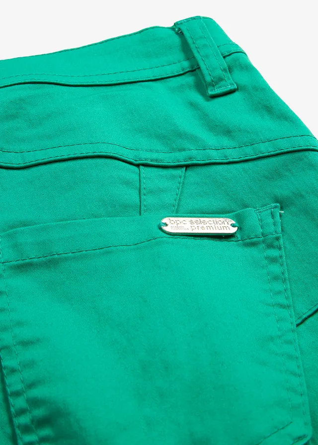 Pantalon en coton extensible • vert jade • product-page.page-title-suffix