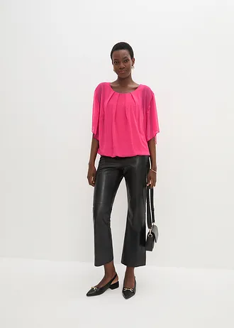 Blouse en mousseline • magenta • Boutique bonprix