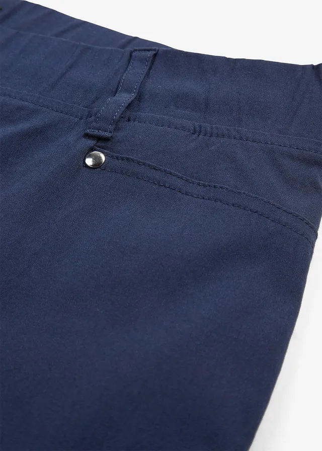 Pantalon extensible à taille entièrement élastiquée • bleu foncé • product-page.page-title-suffix