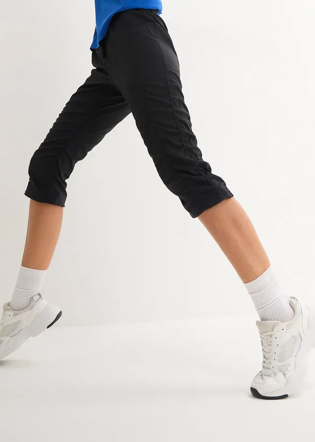 Pantalon trekking fonctionnel, coupe corsaire • noir • product-page.page-title-suffix